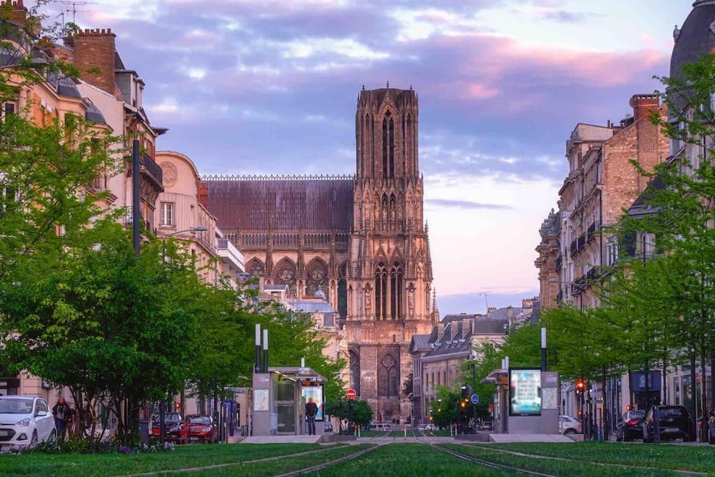 Joli Appartement, Le Bouchon Remois, Centre Ville Remeš Exteriér fotografie